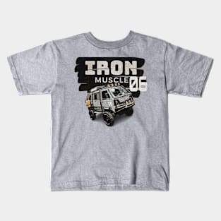 iron muscle 06 Kids T-Shirt